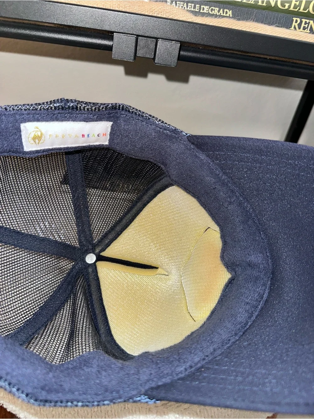 Freya Navy Anchor Patch Baseball Cap